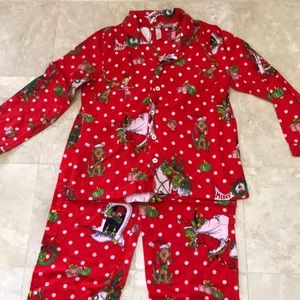Grinch flannel pjs